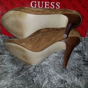 Awesome!  Suede Guess booties